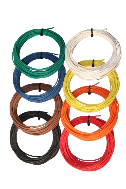 thumbnail interactive-video image 1 of ALLIED 18 Gauge TXL High Temp Automotive Wire - 10 Colors, 25ft Each, 250ft Total 1 of 3